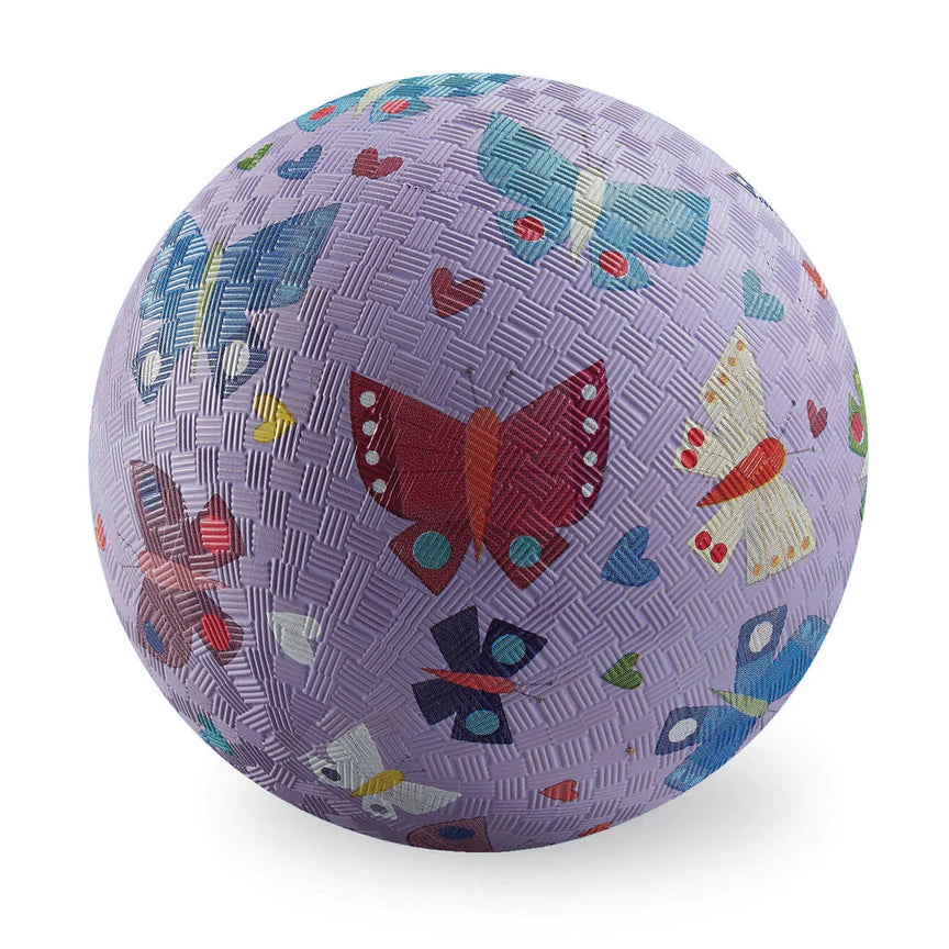 7inch Playground Ball Butterfly Garden