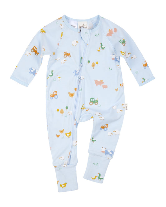 Onesie L/S Harvest Farm Buddies