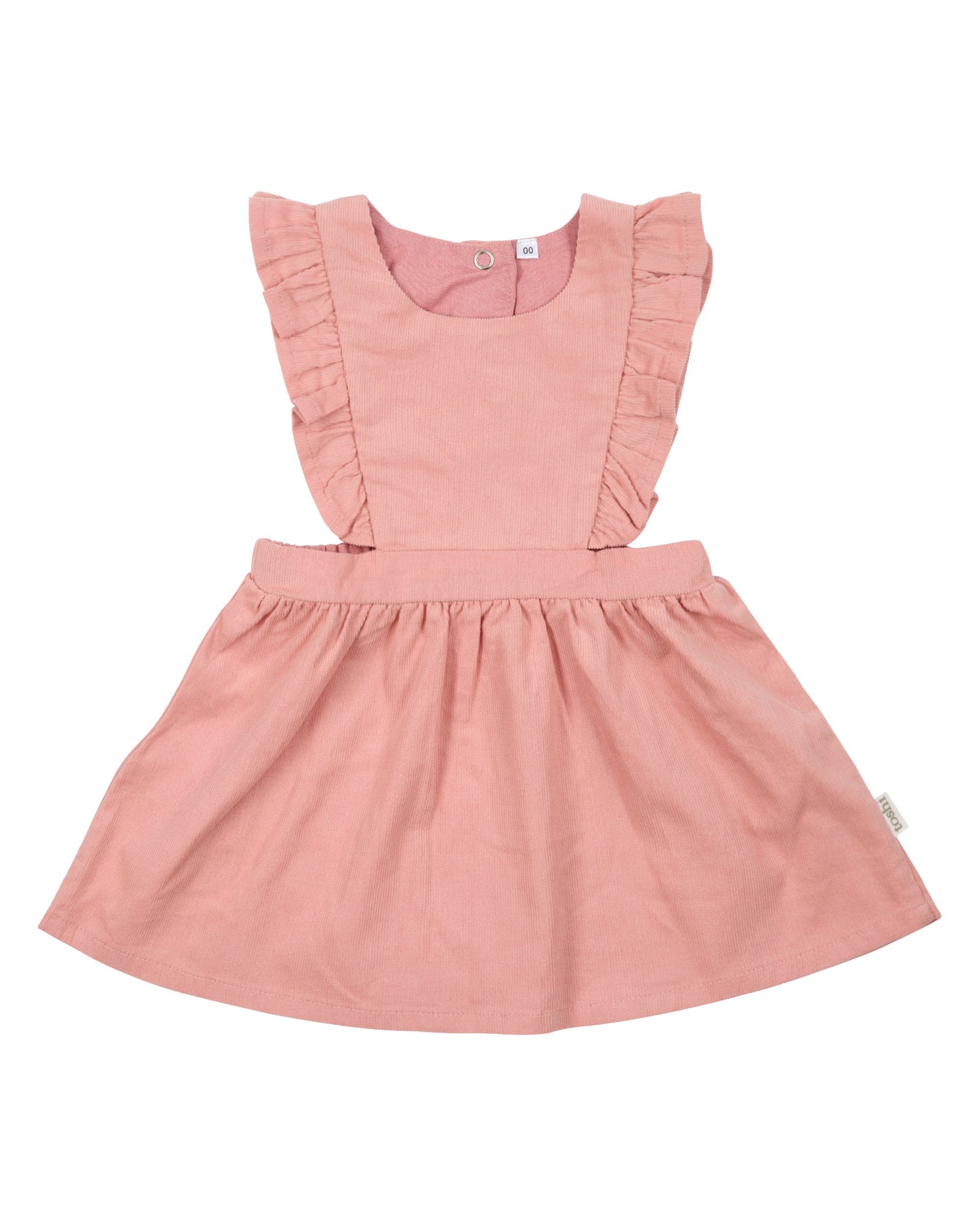 Baby Pinafore Corduroy Quincy Dusty Rose