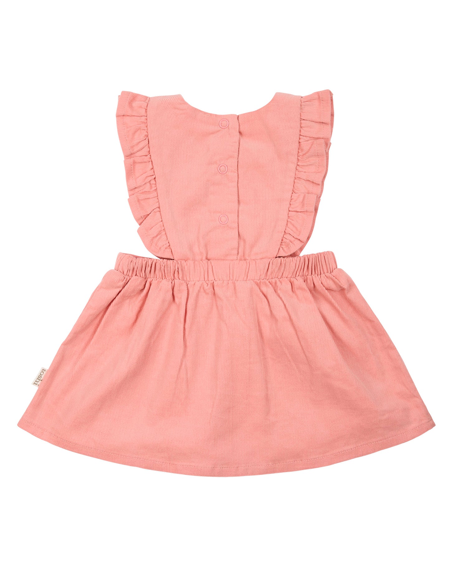 Baby Pinafore Corduroy Quincy Dusty Rose