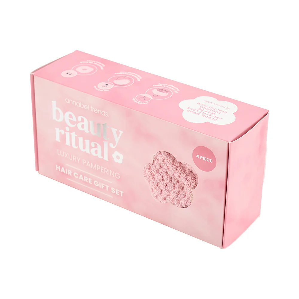 Beauty Ritual Hair Care Gift Box Dusty Pink