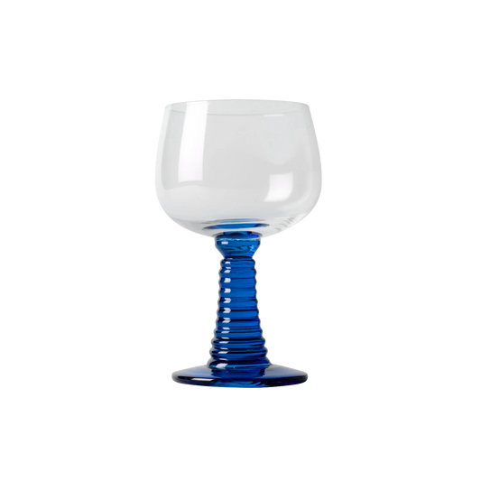 Navy Wine Goblet