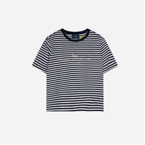 Boys Henry Rural Co Tee Navy White Stripe