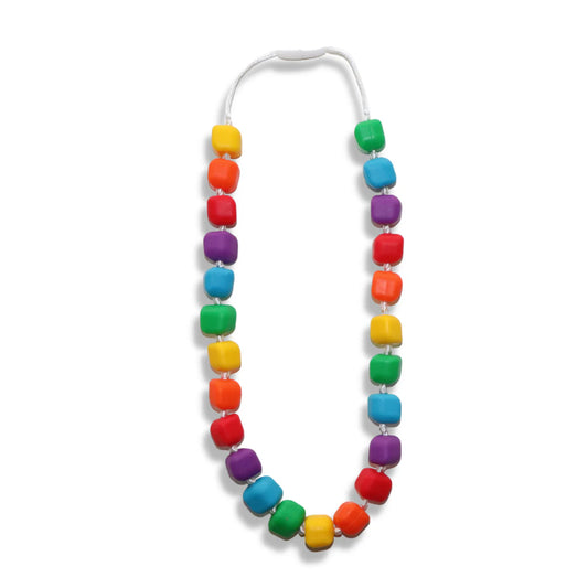 Princess & Pea Necklace Rainbow Bright
