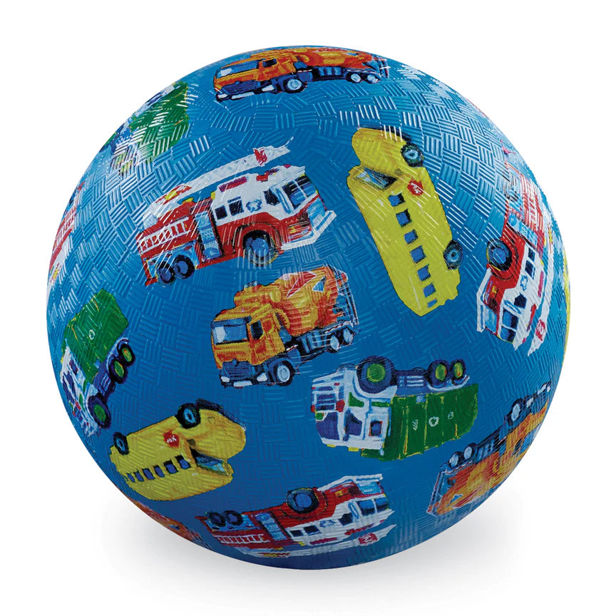 7 Inch Playground Ball City Vehicles
