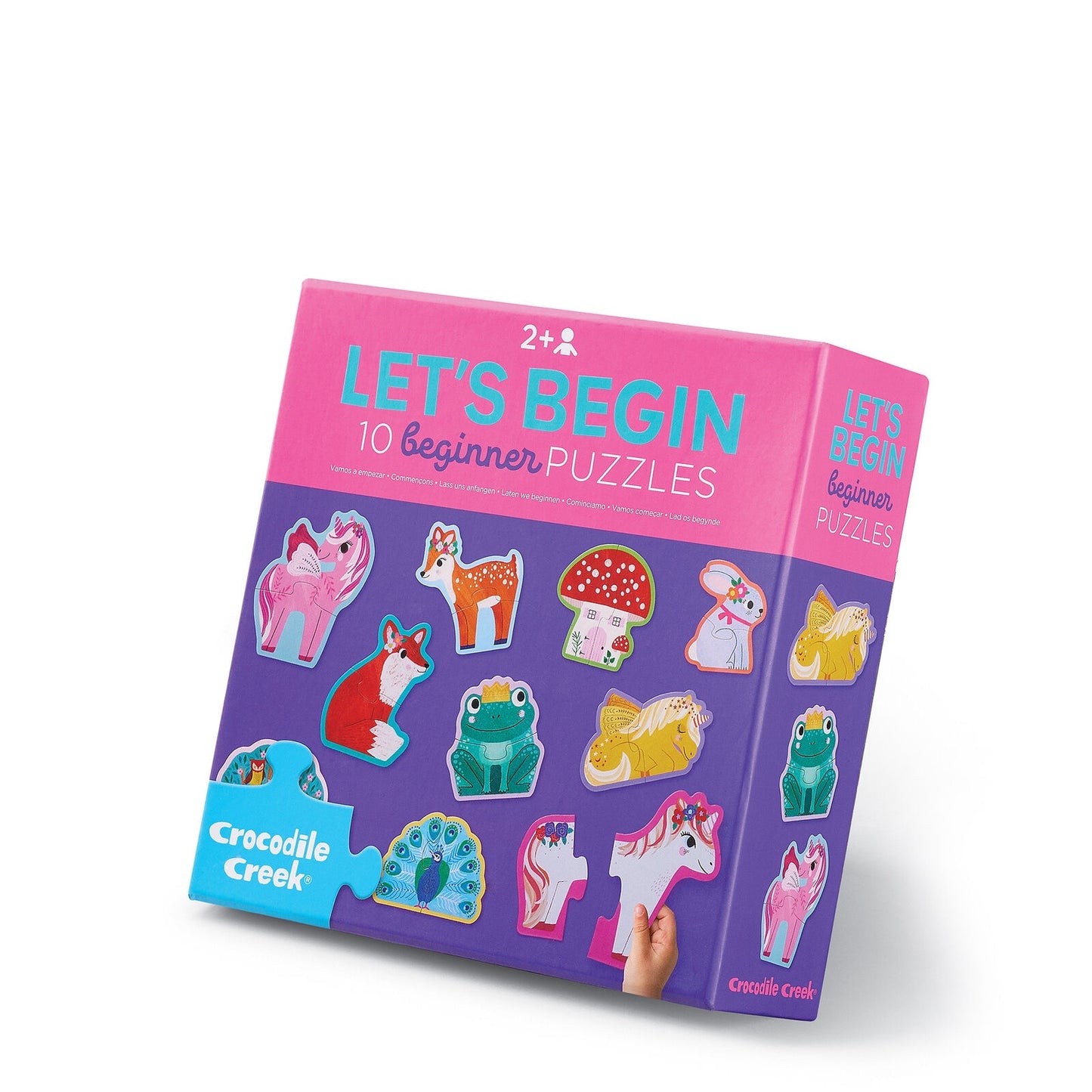 Let's Begin Puzzle 2pc Unicorn