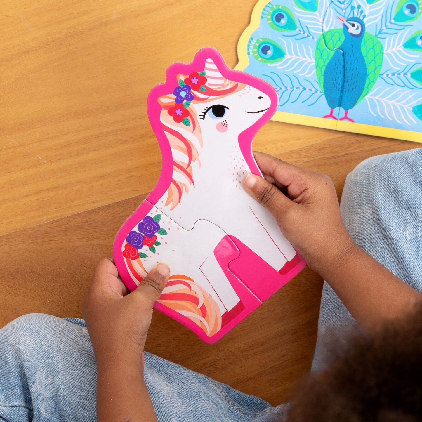 Let's Begin Puzzle 2pc Unicorn