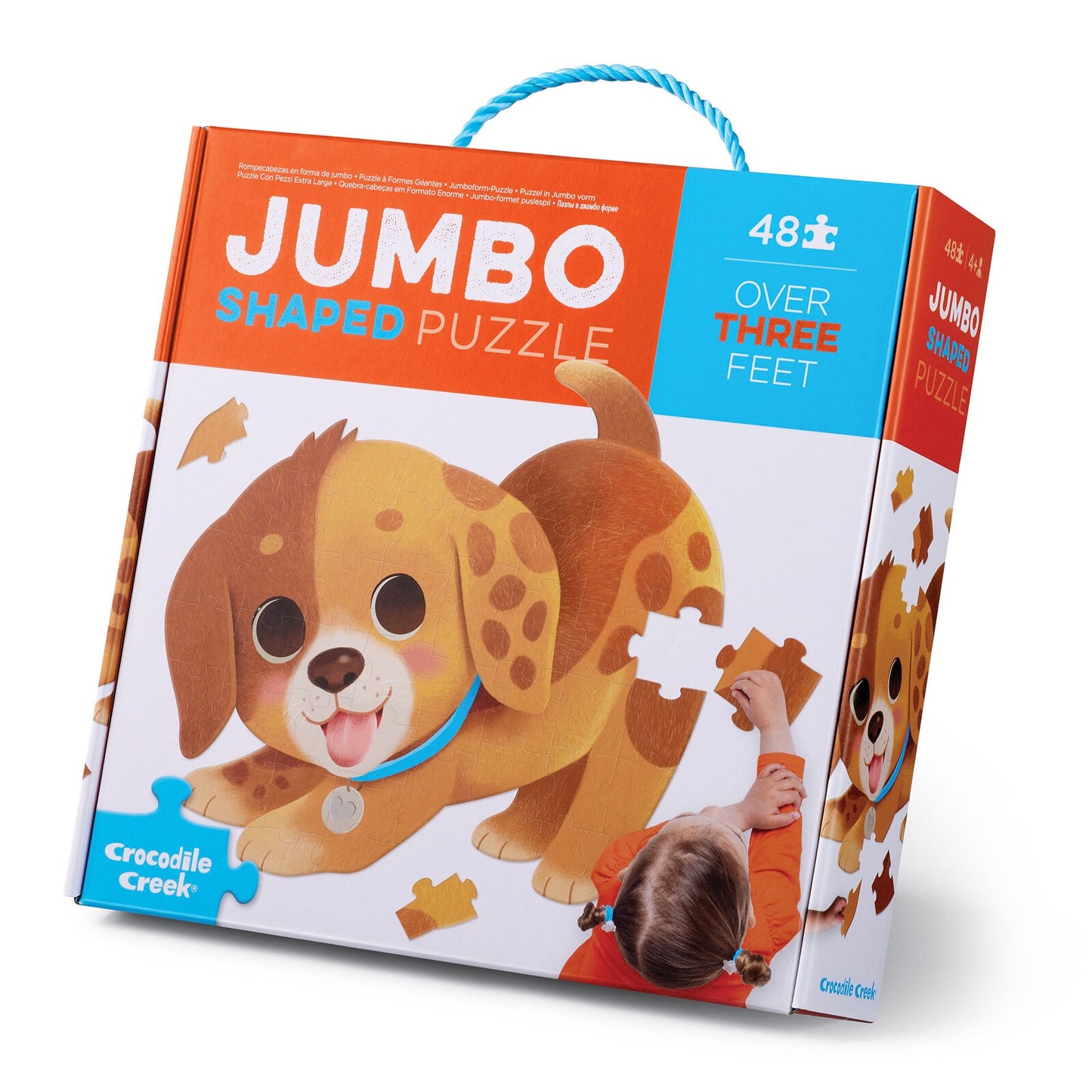 Jumbo Puzzle 48pc Puppy