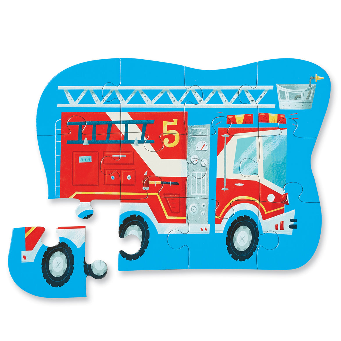 Floor Puzzle 12pc Fire Truck