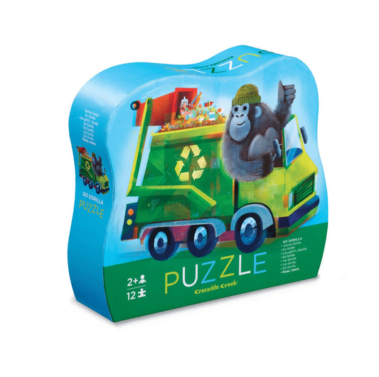 Floor Puzzle 12pc Go Gorilla