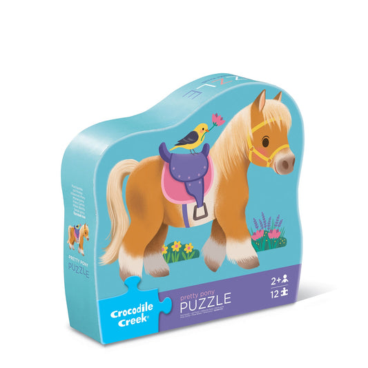 Mini Puzzle 12pc Pony