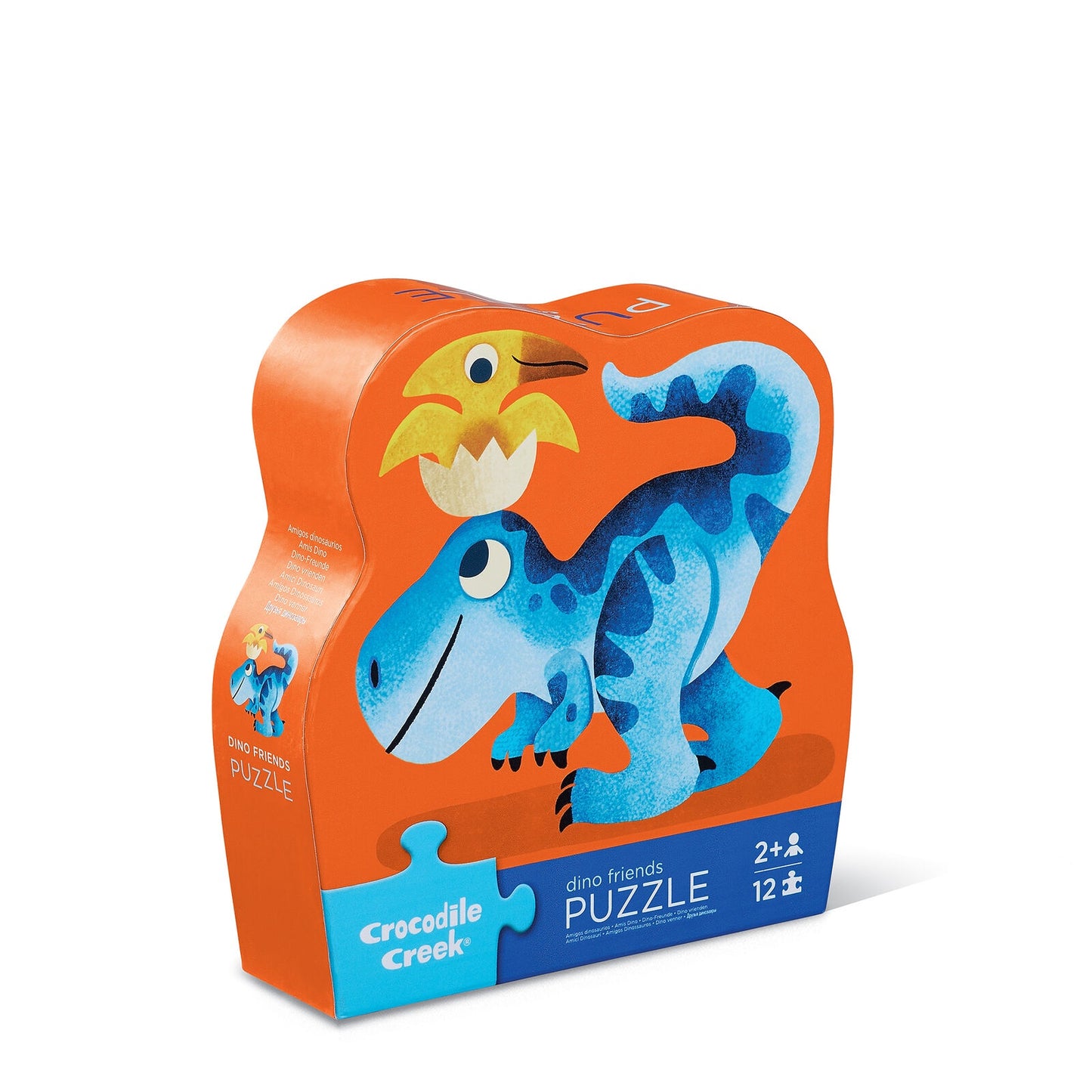 Mini Puzzle 12pc Dino Friends