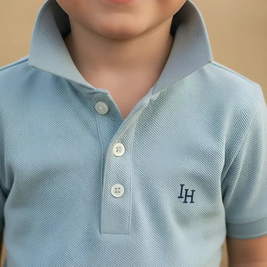 Boys Polo Shirt Blue