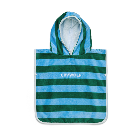 Baby Hooded Towel Deck Stripe