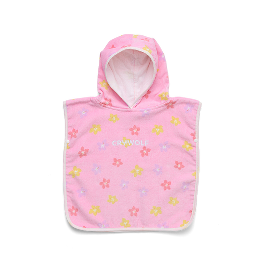 Baby Hooded Towel Hibiscus Bloom