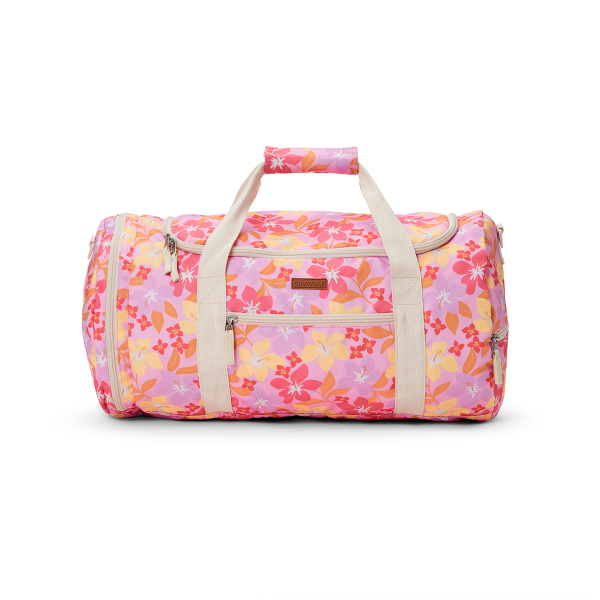 Packable Duffle Bag Hibiscus Daze