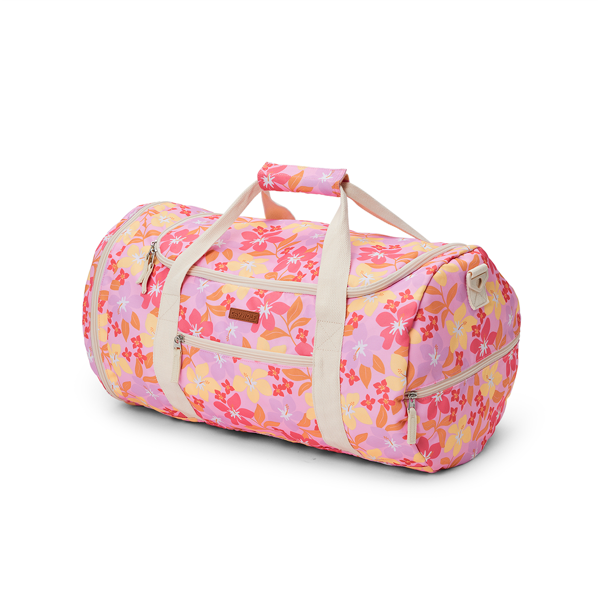 Packable Duffle Bag Hibiscus Daze