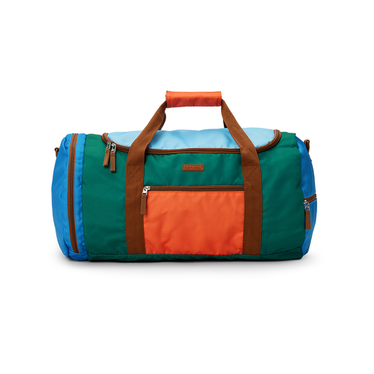Packable Duffle Bag Seaside Colourblock