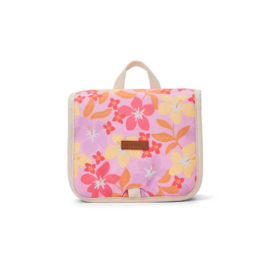 Hanging Toiletry Bag Hibiscus Daze