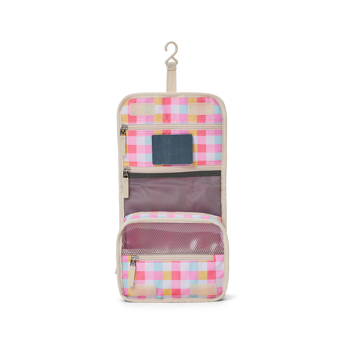 Hanging Toiletry Bag Pop Gingham