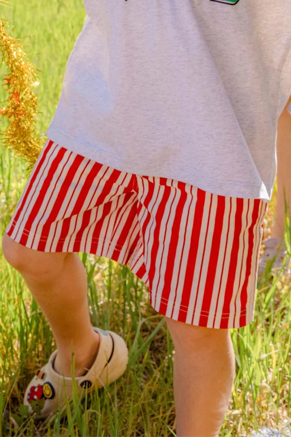 Candy Cane Stripe Short