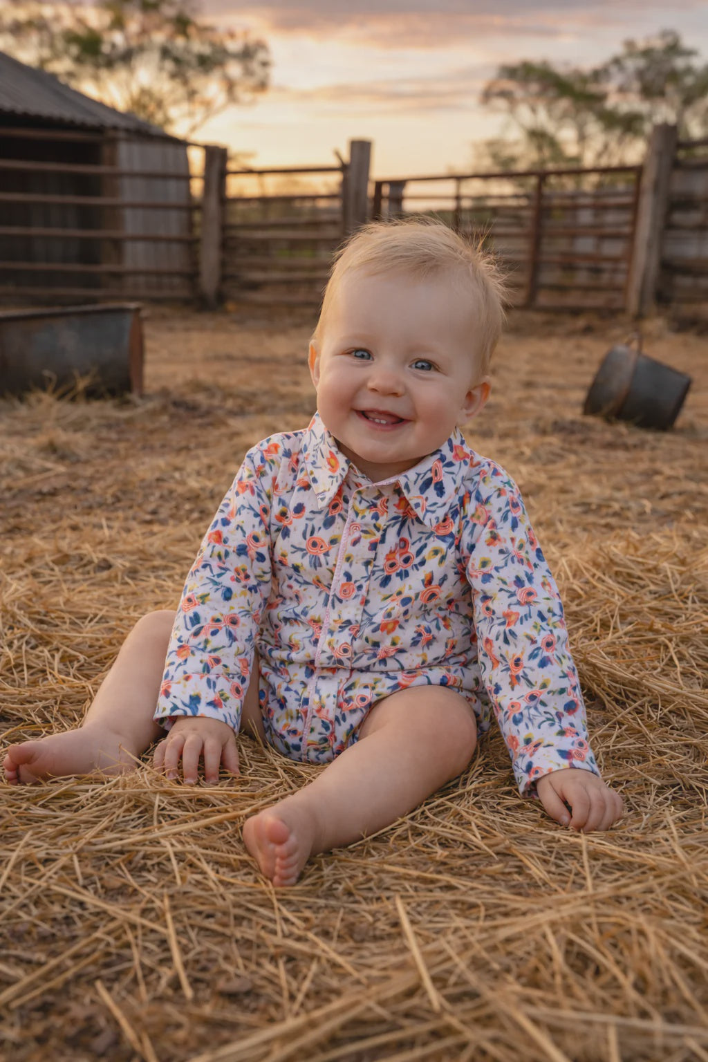 Milla Floral Dream Long Sleeve Romper