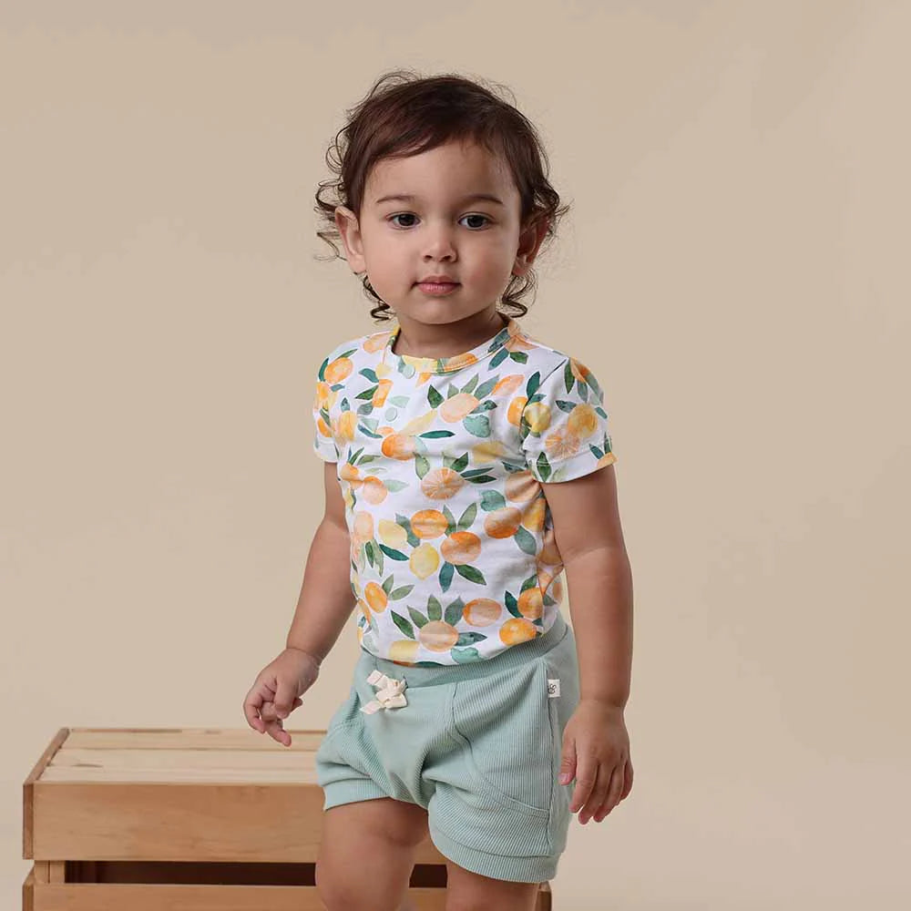 Citrus Squeeze Short Sleeve Bodysuit