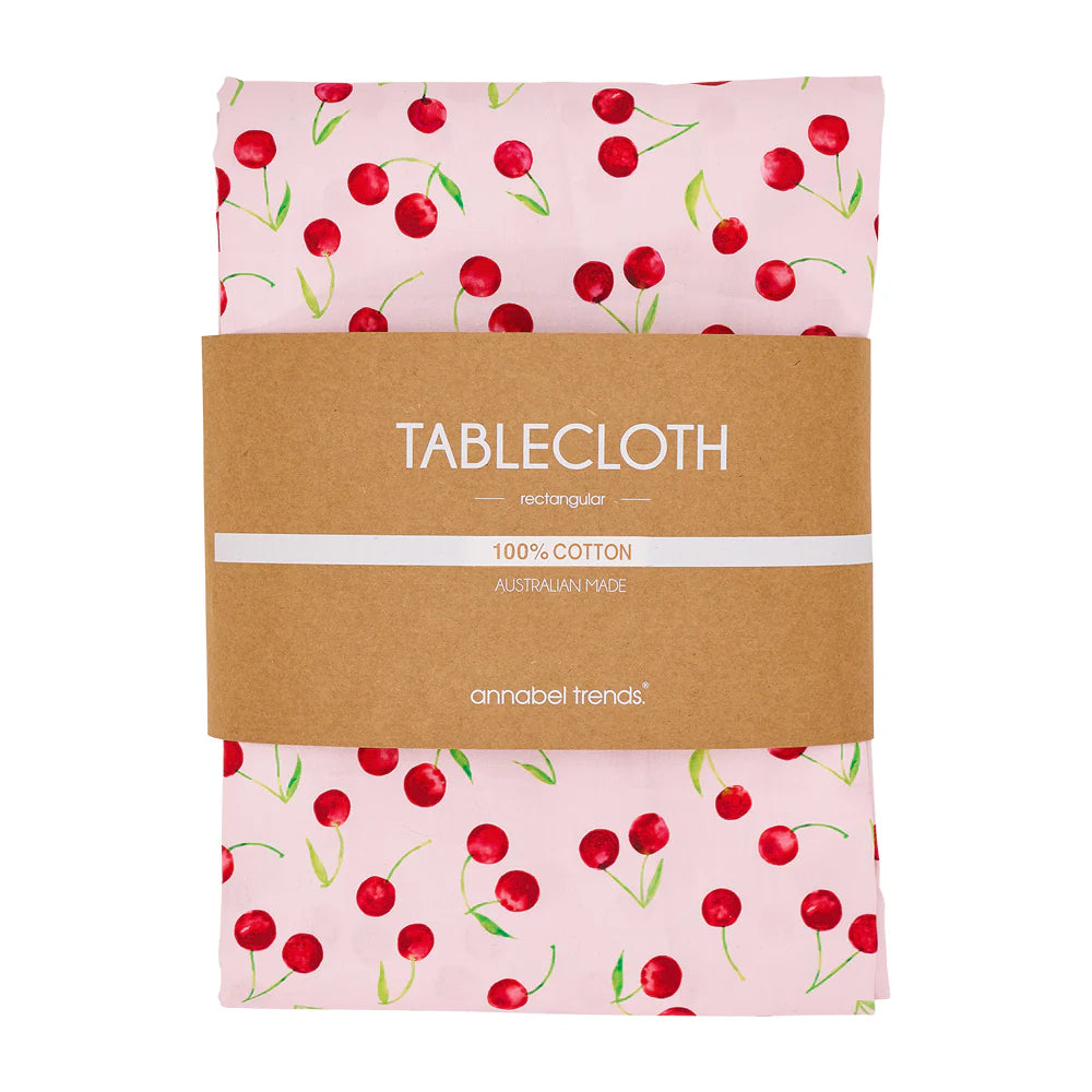 Cotton Tablecloth (140cm x 300cm) Cherrylicious