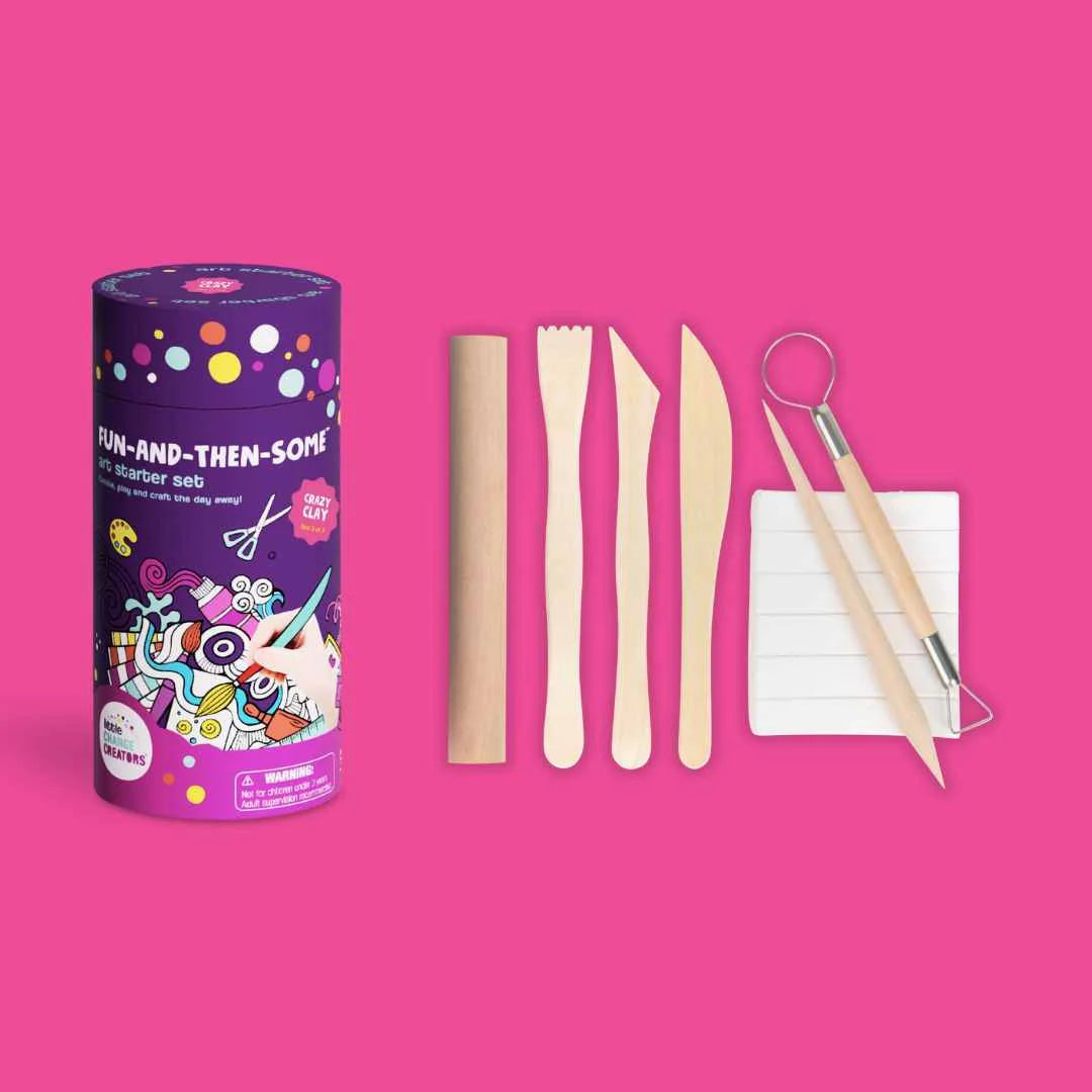 Fun-And-Then-Some Art Starter Set Crazy Clay