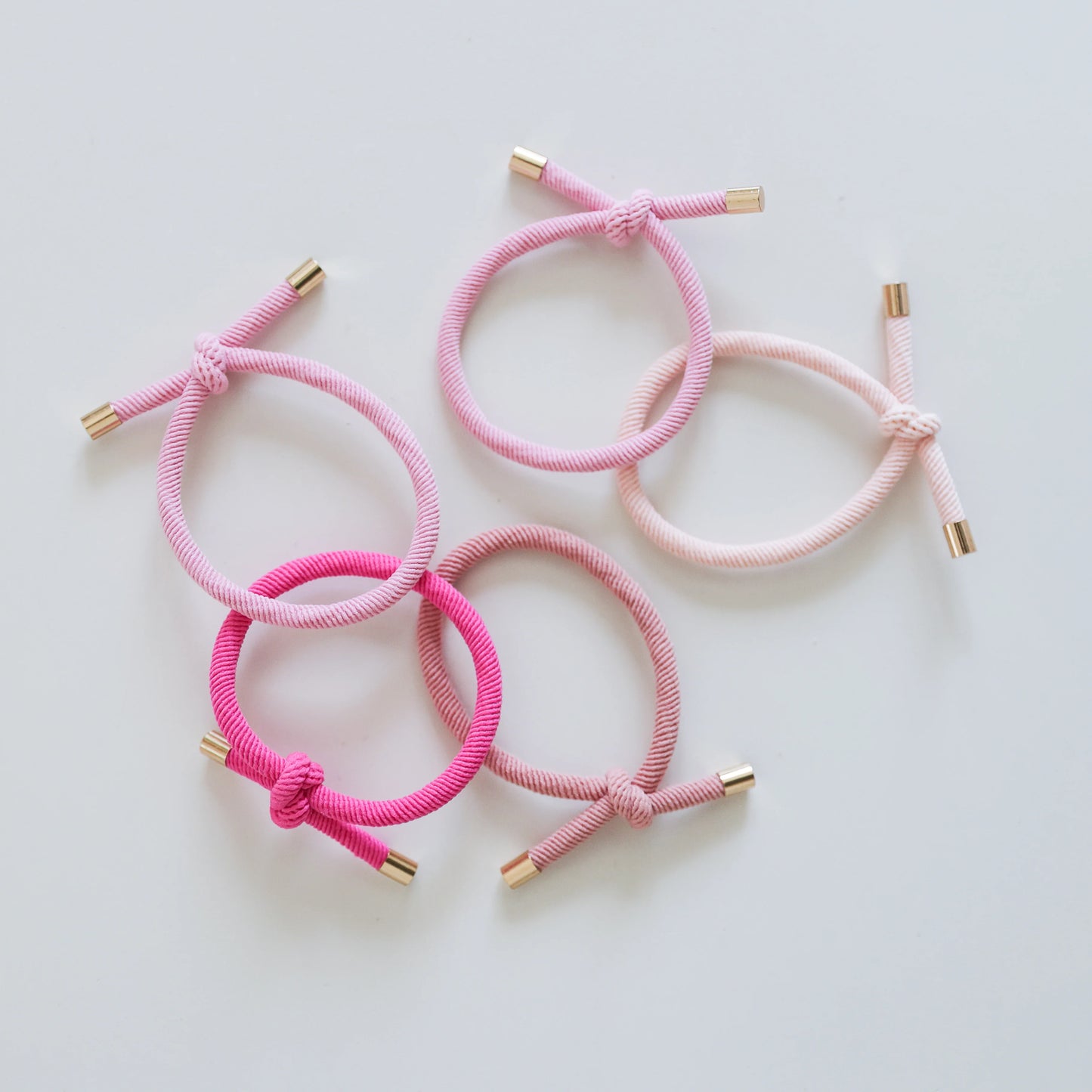 Pandora Pink Hair Ties 5pk