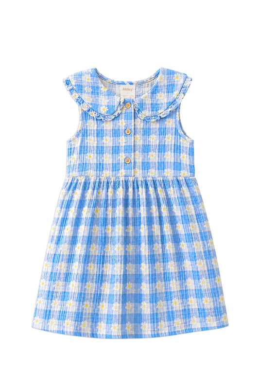 Daisy Check Dress