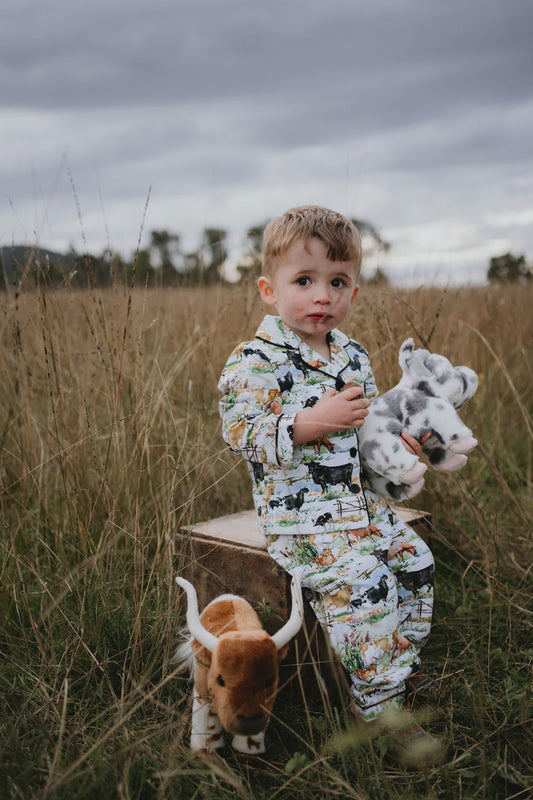 Cow Lovers Lush Jersey Pyjamas