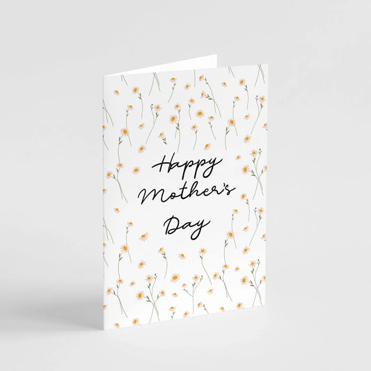 Happy Mother's Day Daisy Card