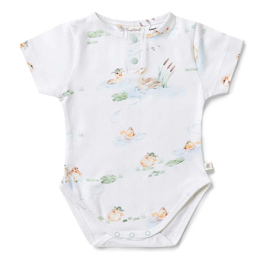 Duck Pond Short Sleeve Bodysuit