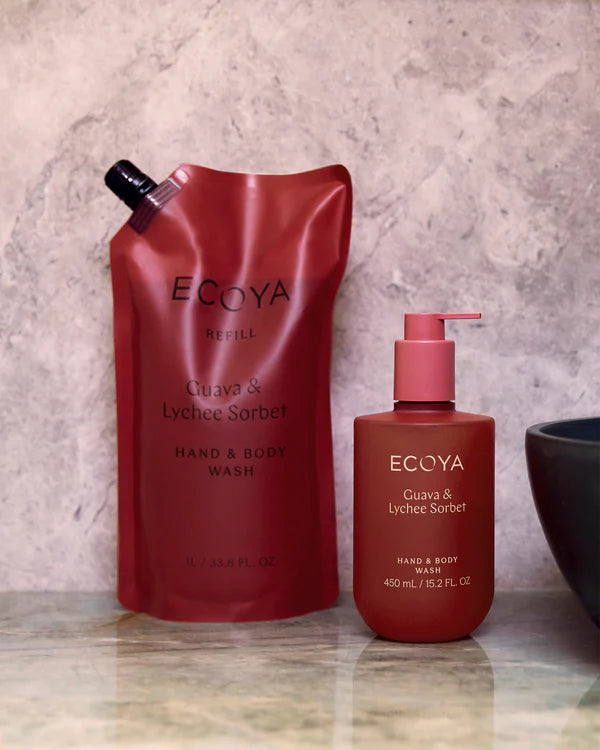 Hand & Body Wash 450ml Guava & Lychee