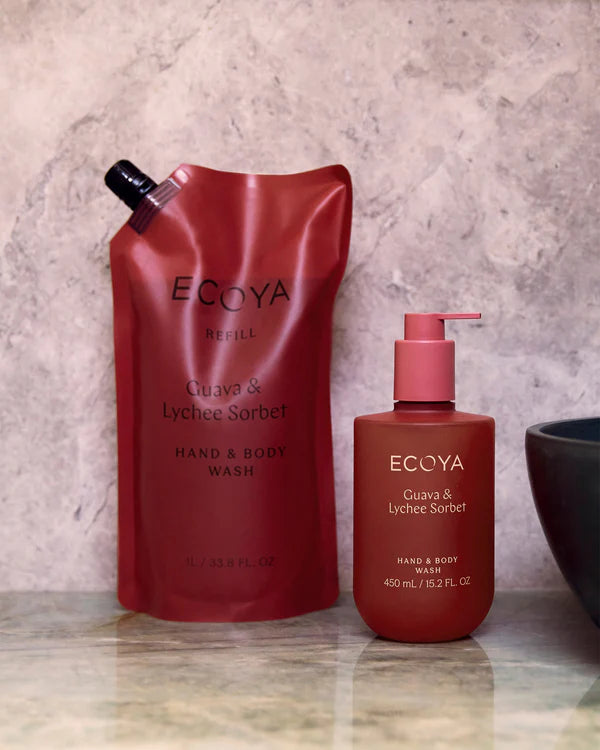 Hand & Body Wash Refill 1L Guava & Lychee