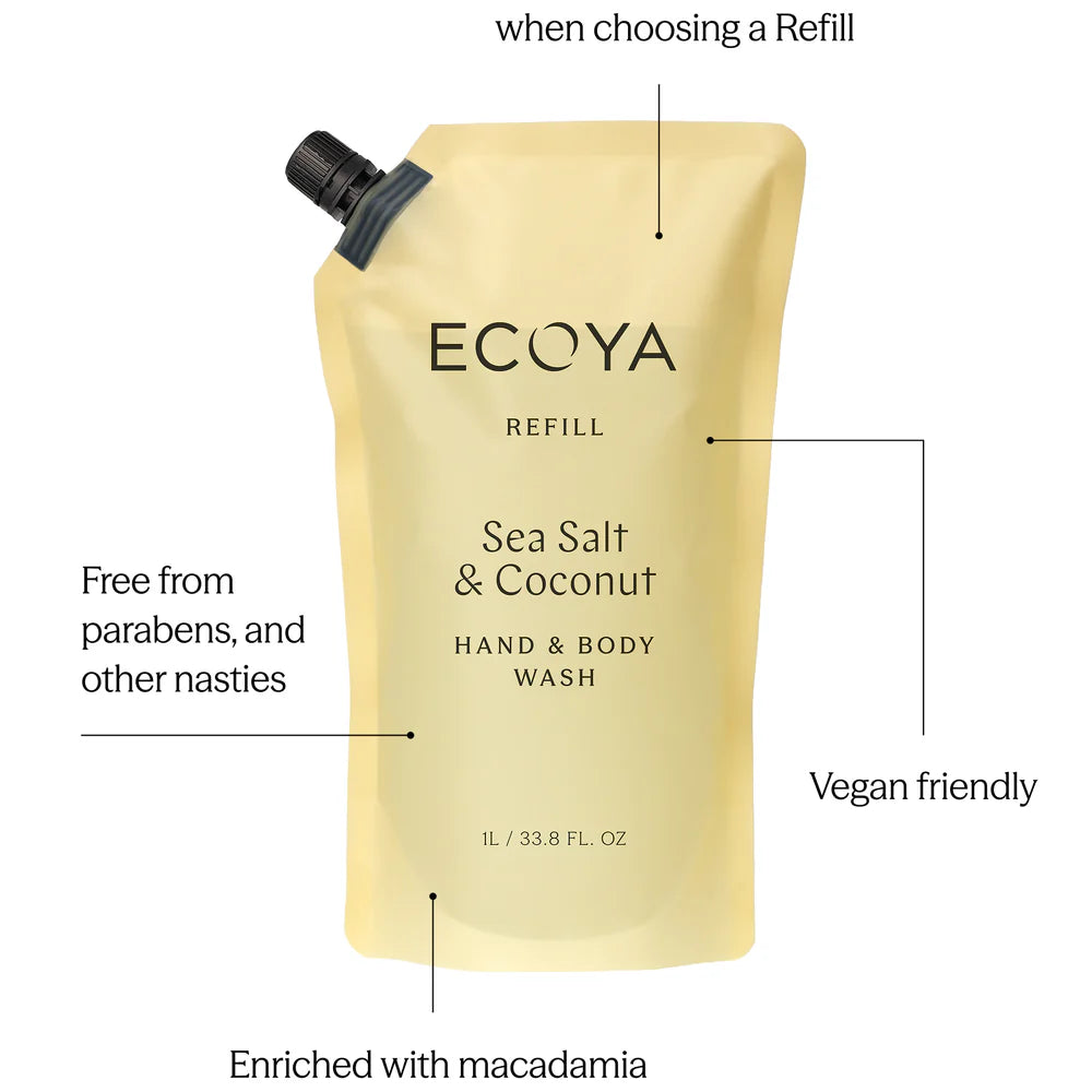 Hand & Body Wash Refill Sea Salt & Coconut