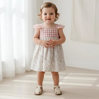 Baby Girls Hattie Dress Petite Floral