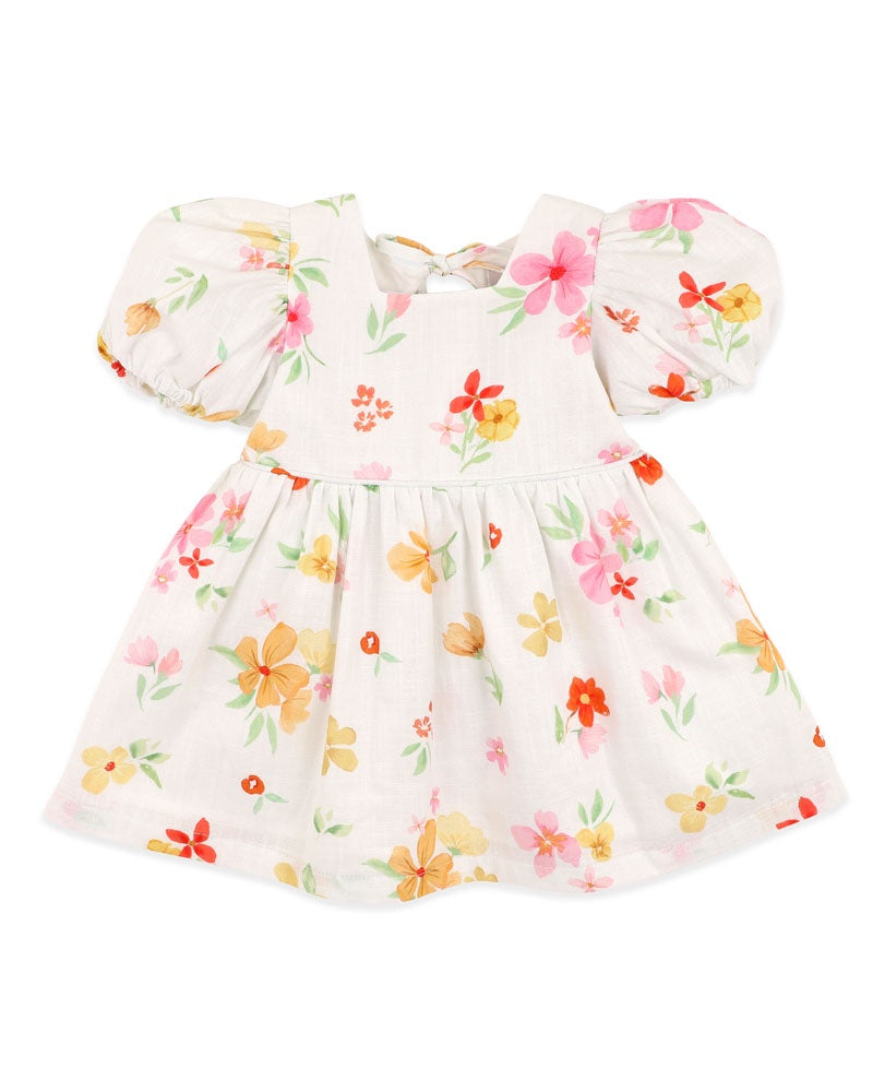 Grow Wild Puff Sleeve Dress