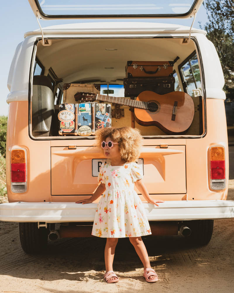 Grow Wild Puff Sleeve Dress