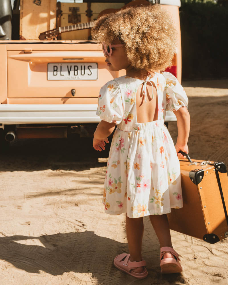 Grow Wild Puff Sleeve Dress