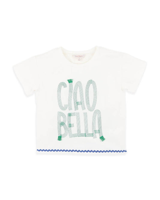 Summer Vacay Ciao Bell Emb Tee