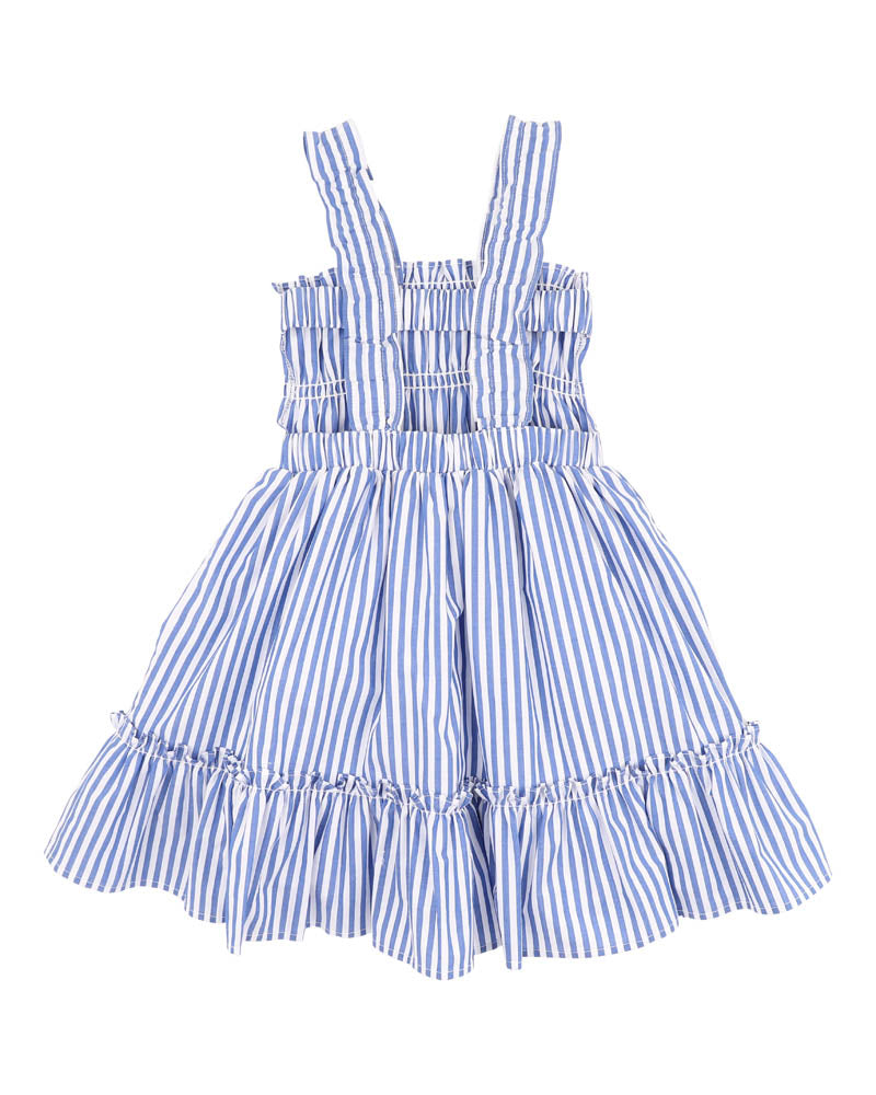 Summer Vacay Blue Stripe Dress