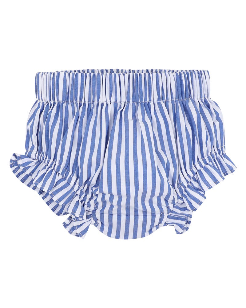 Summer Vacay Blue Stripe Bloomers