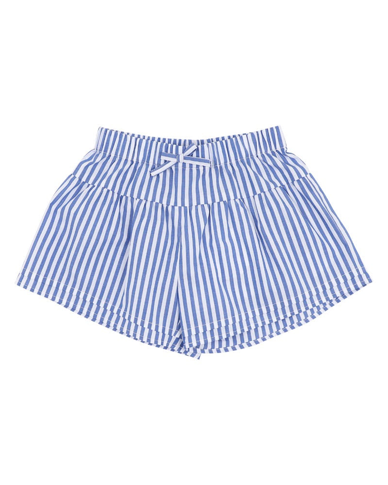 Summer Vacay Stripe Flared Shorts
