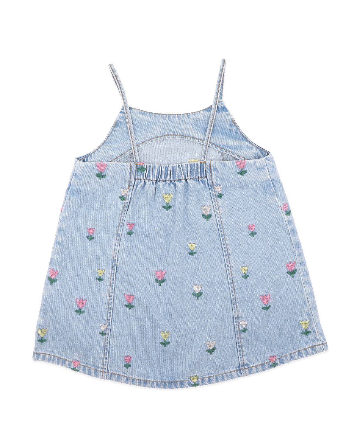 Sundae Denim Tulip Dress