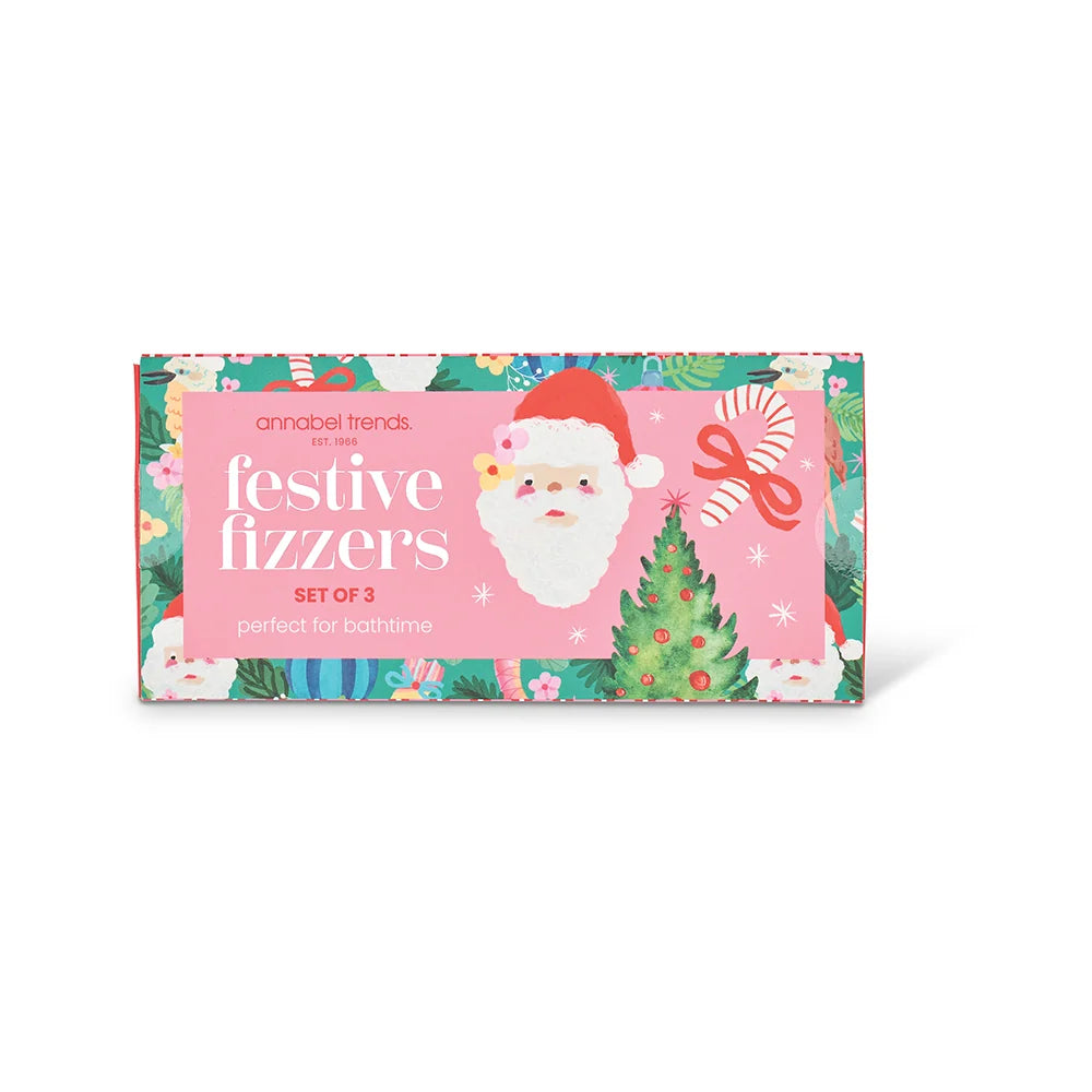 Festive Bath Fizzers 3pk