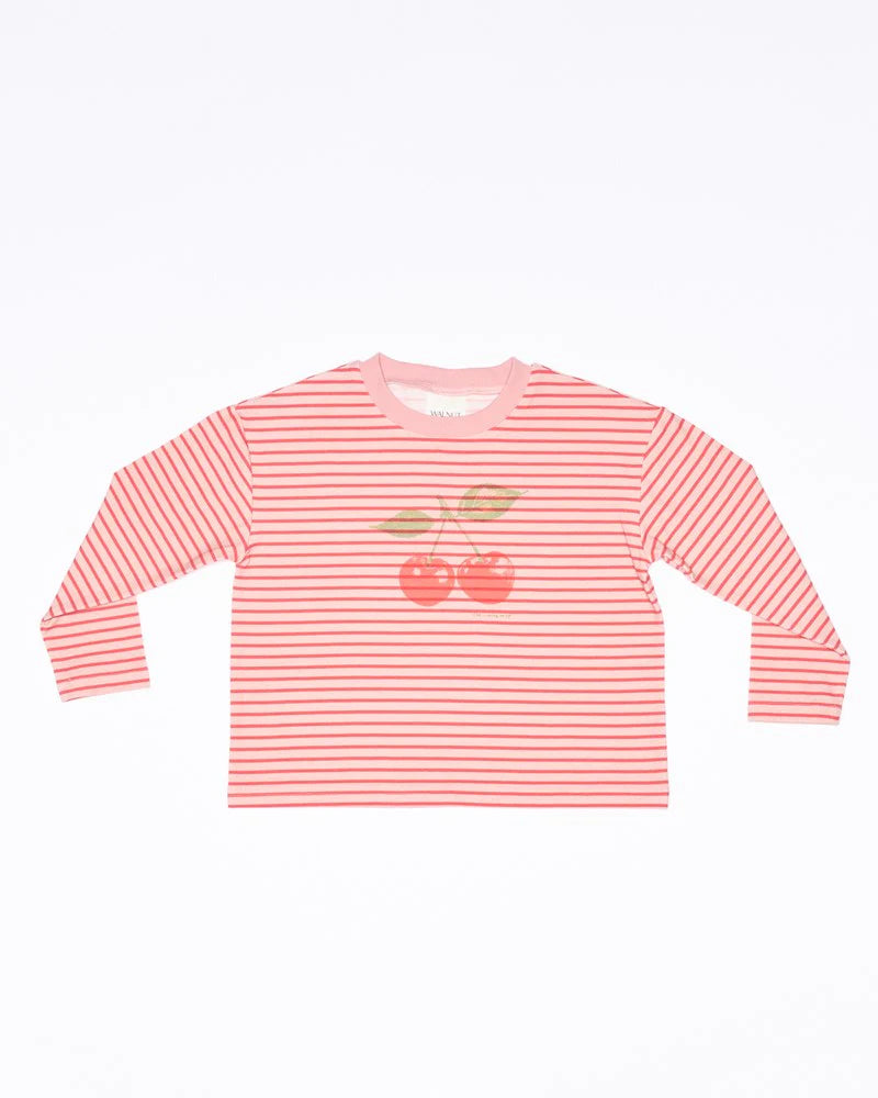 Finn Long Sleeve Tee Cherry