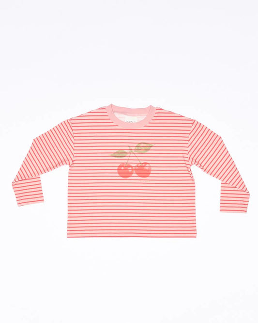 Finn Long Sleeve Tee Cherry