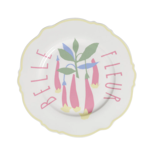 Belle Fleur Wave Dinner Plate